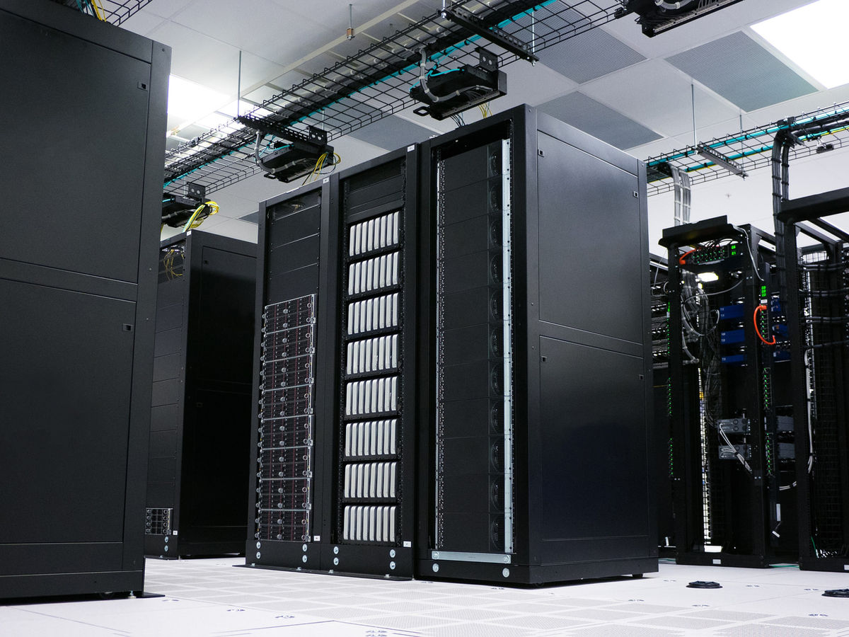 Data center server racks