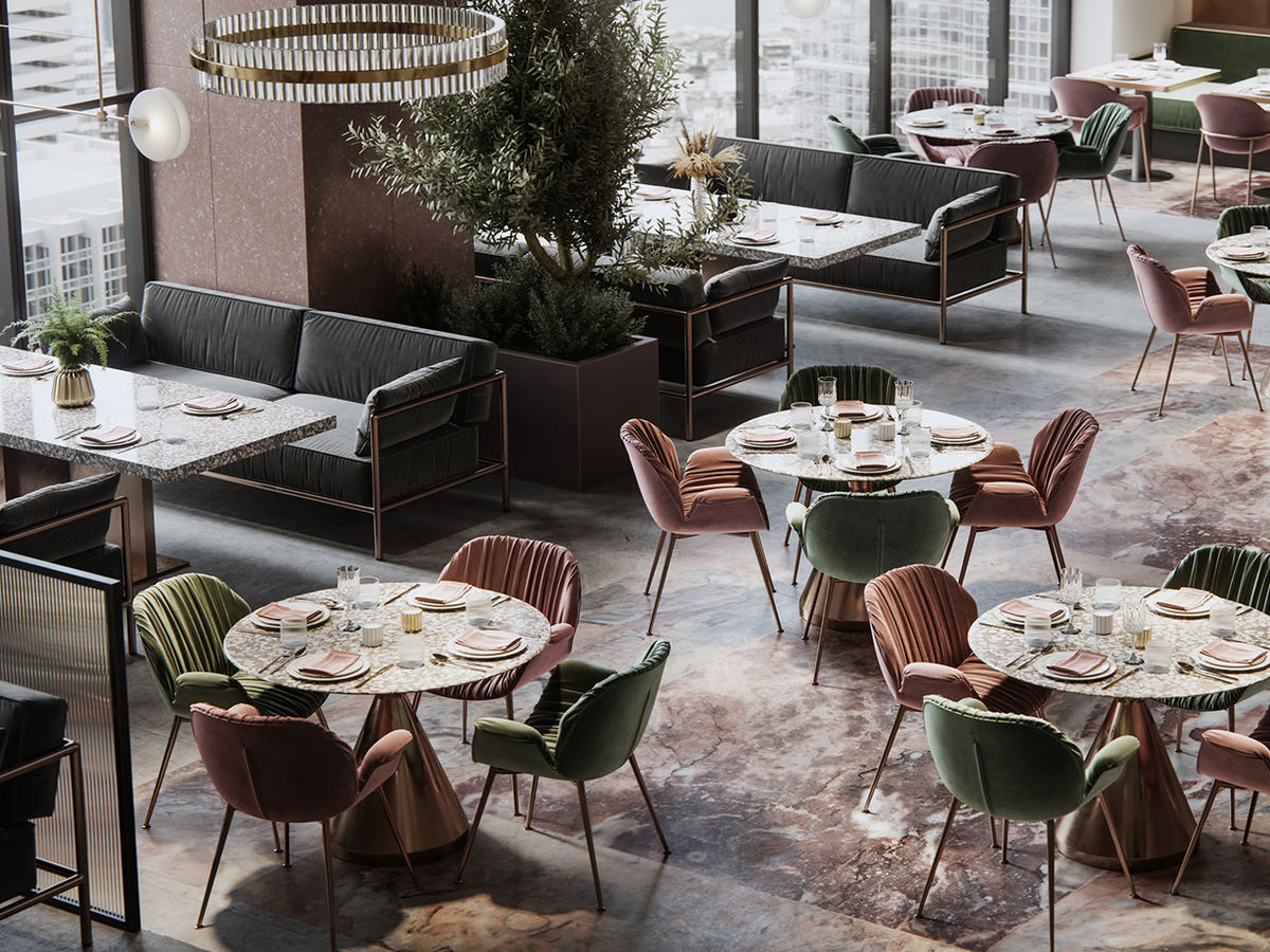 Hotel restaurant interior